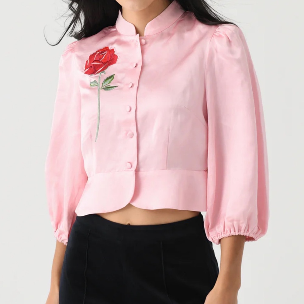 Kitri Bettina Embroidered Top
